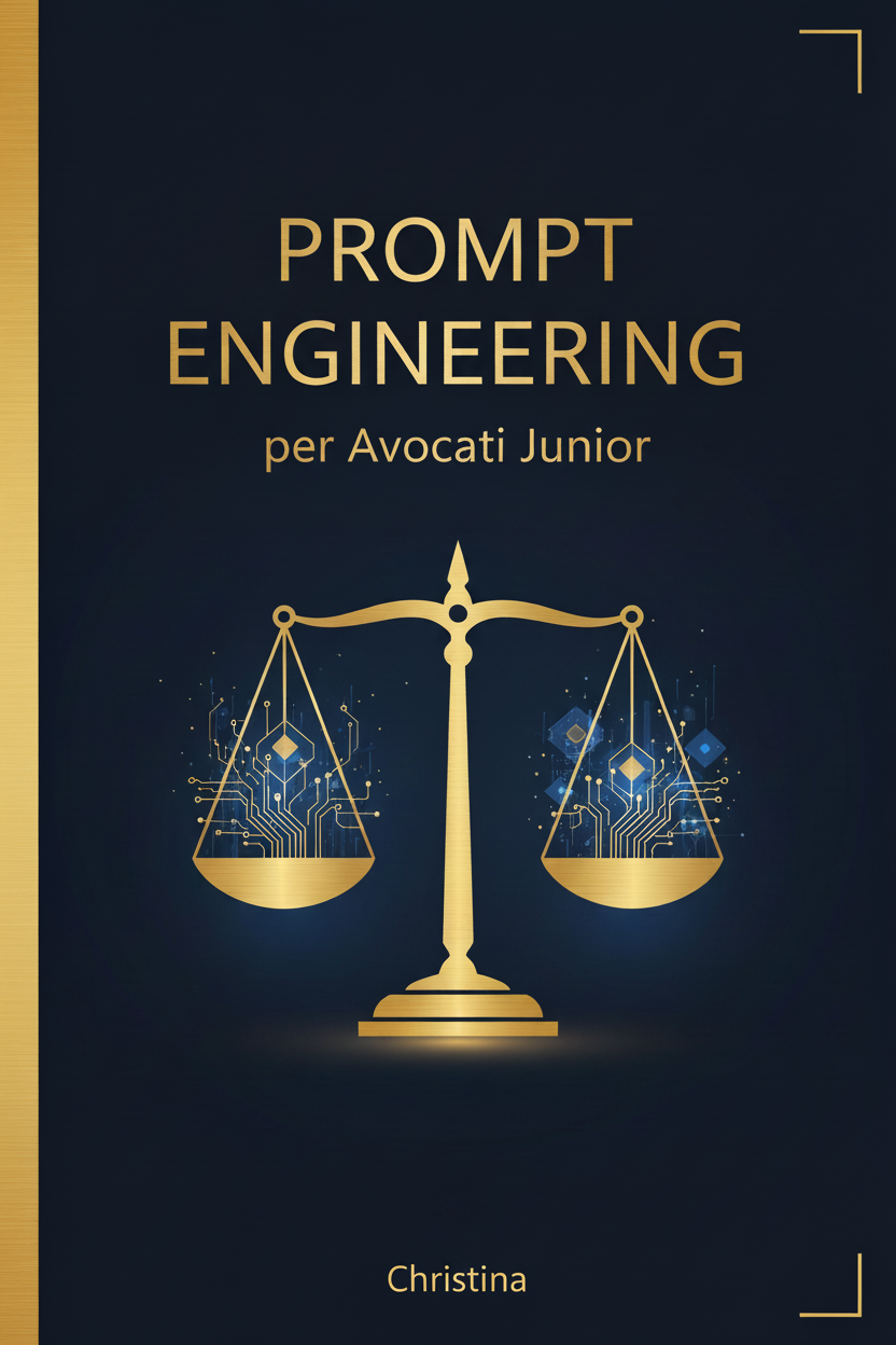 Copertina ebook Prompt Engineering per Avvocati Junior di Christina